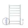 Полотенцесушитель электрический Carino ALBA с контроллером Белый мат 790*490