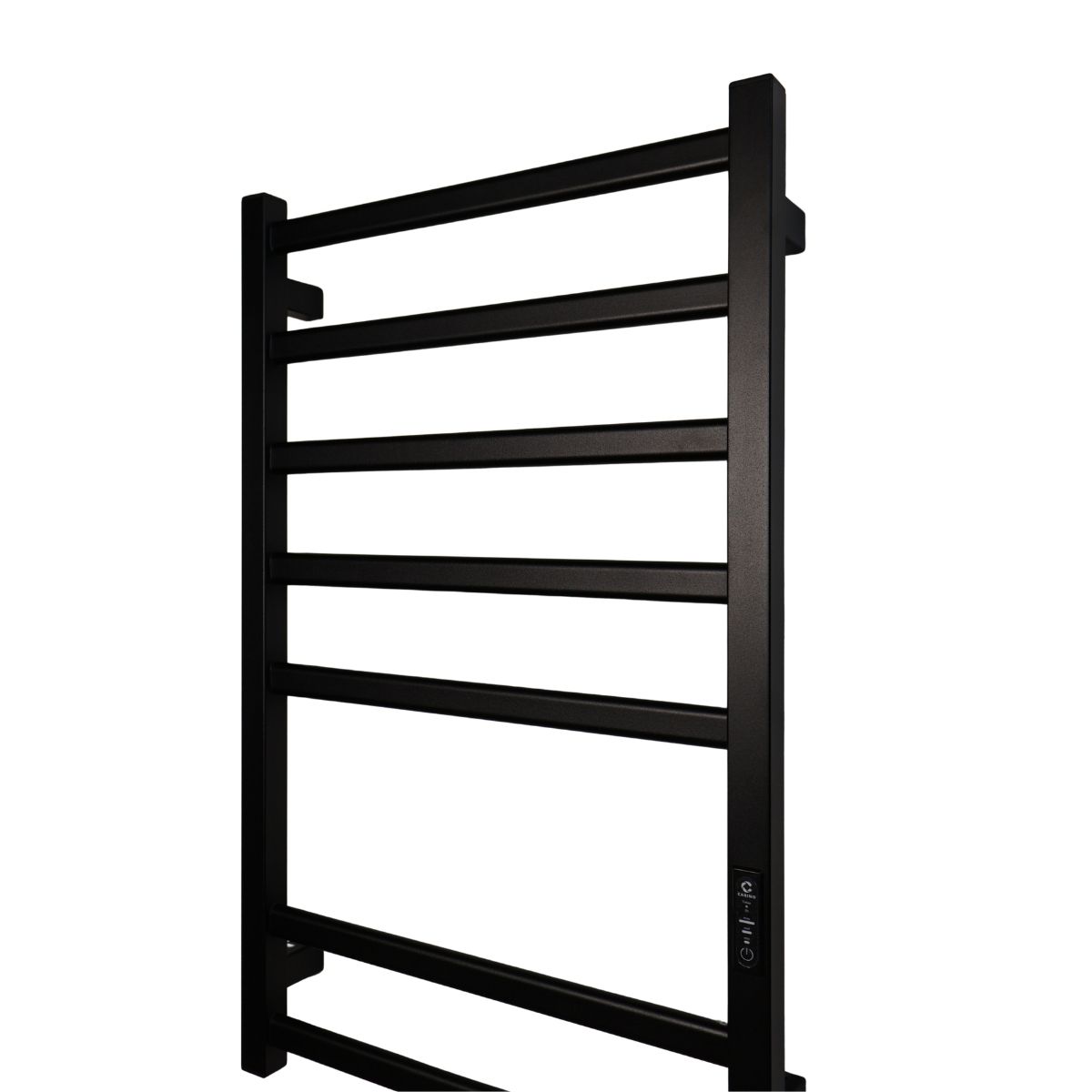 Рушникосушарка електрична Carino ALBA з контроллером Чорний мат 790*490