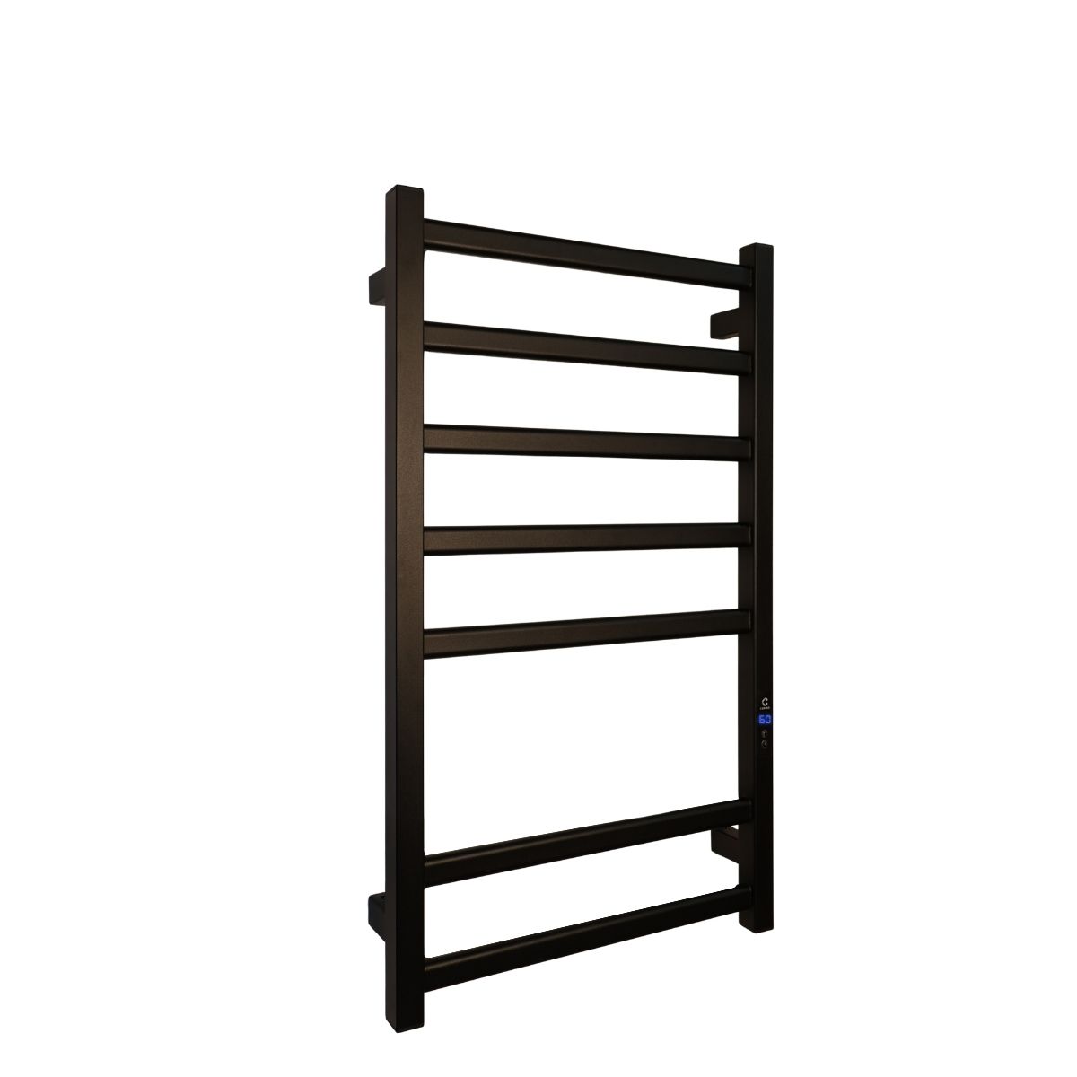 Рушникосушарка електрична Carino ALBA з дисплеєм Чорний мат 790*490