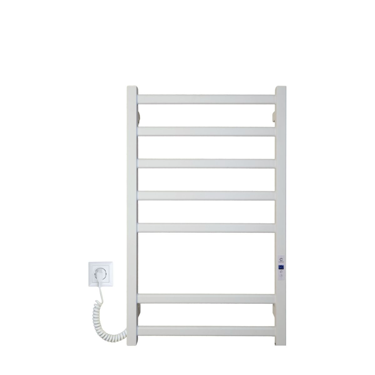 Рушникосушарка електрична Carino ALBA з дисплеєм Білий мат 790*490