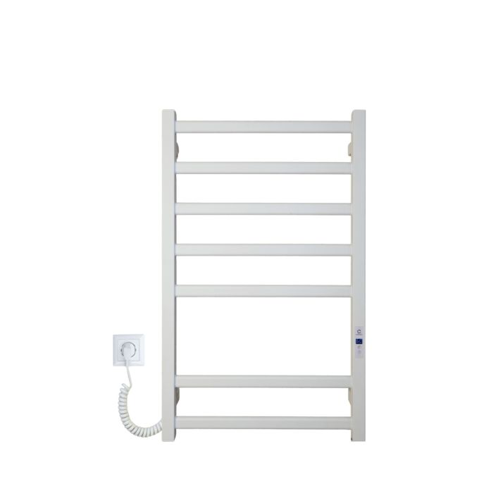 Рушникосушарка електрична Carino ALBA з дисплеєм Білий мат 790*490