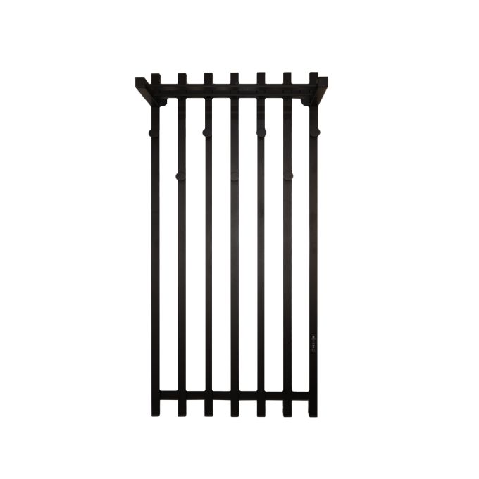 Електрична сушарка для одягу Carino з контроллером Чорний мат 1190*600