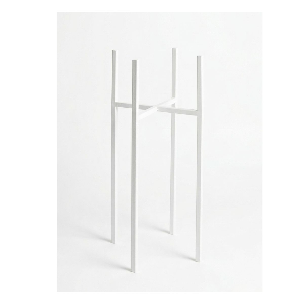 Підставка для квітів Carino Білий глянець 600*25