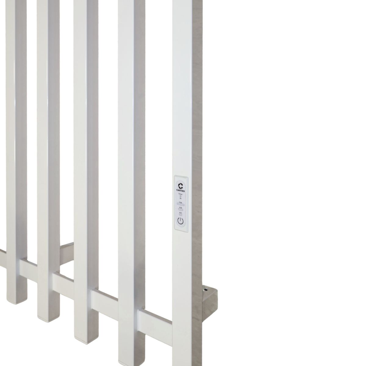 Електрична сушарка для одягу Carino з контроллером Білий глянець 1190*600