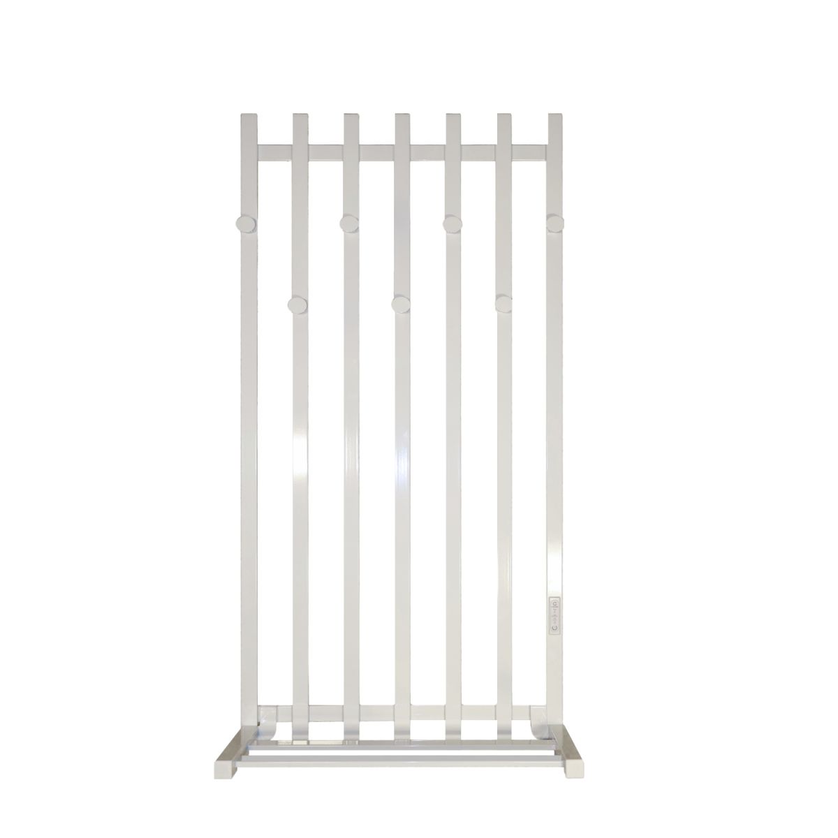 Електрична сушарка для одягу Carino з контроллером Білий глянець 1190*600