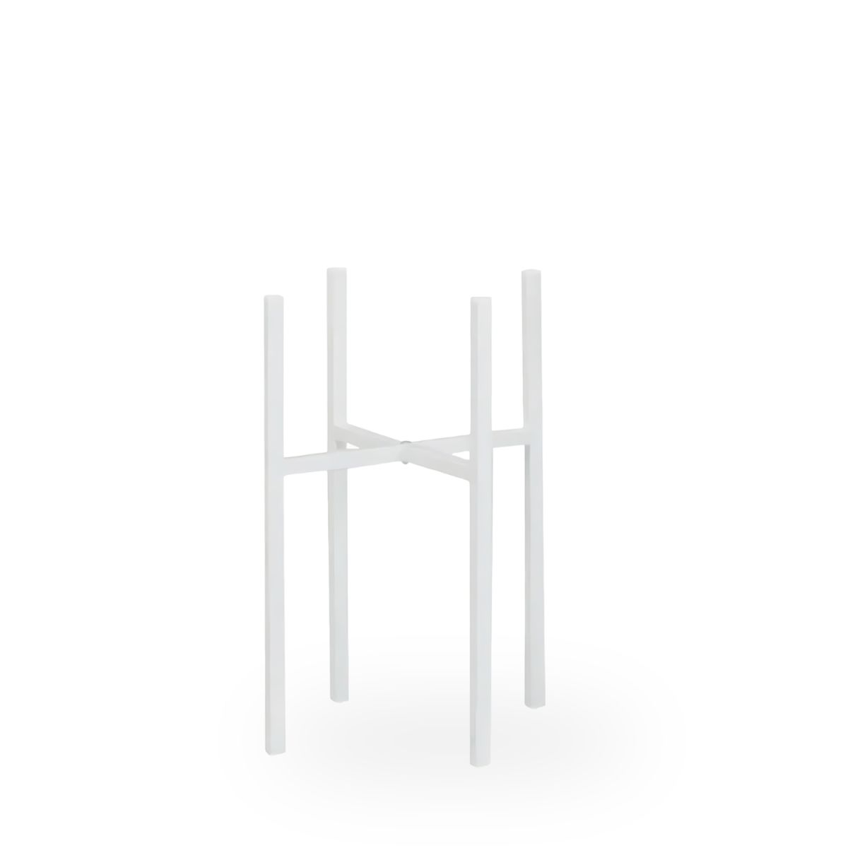 Підставка для квітів Carino Білий глянець 400*25