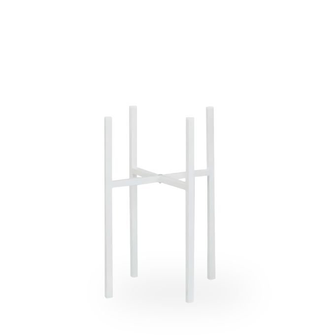 Підставка для квітів Carino Білий глянець 400*30