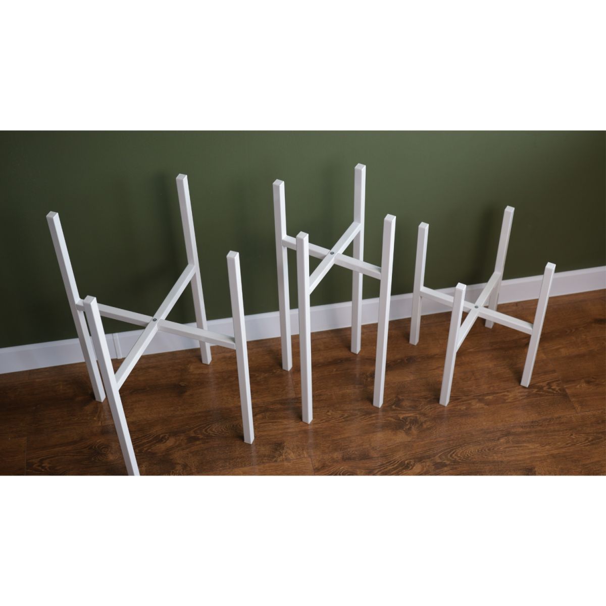 Підставка для квітів Carino Білий глянець 600*40