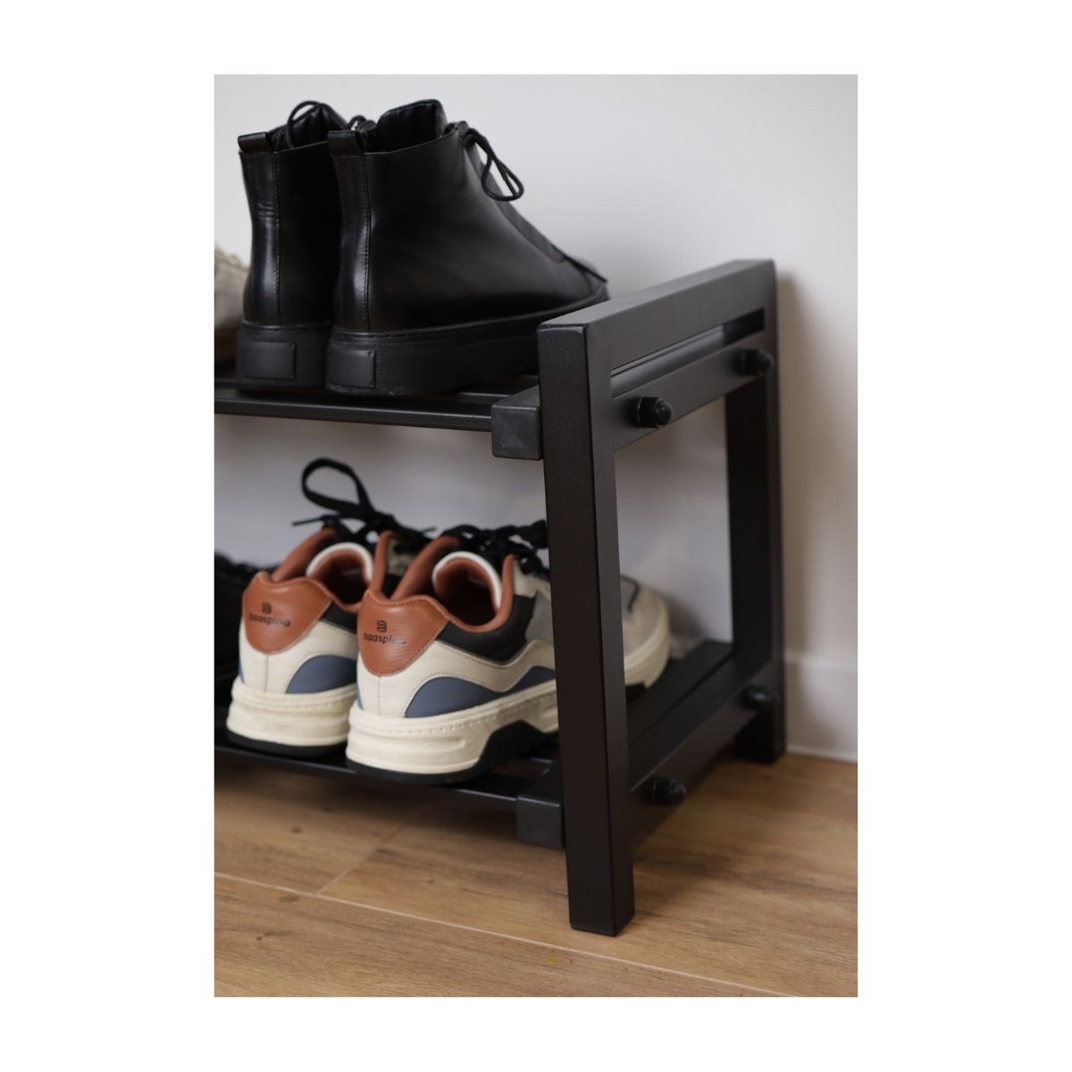 Підставка-сушарка для взуття електрична з контроллером Carino Чорний мат 1000*300