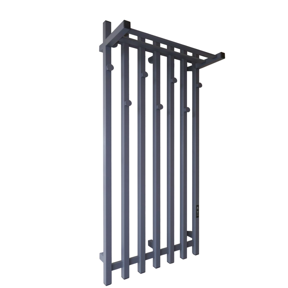 Електрична сушарка для одягу Carino з контроллером Сірий графіт 1190*600