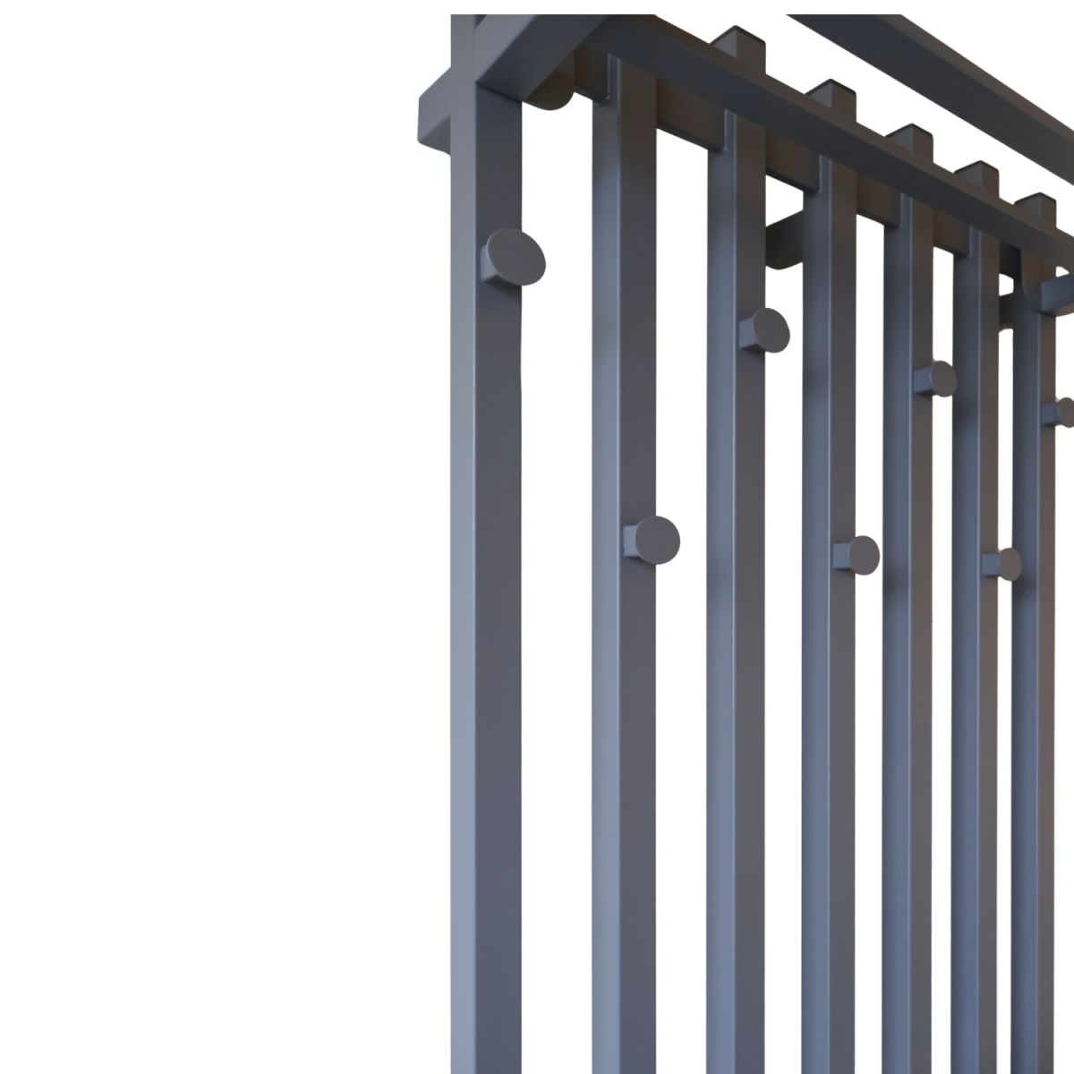 Електрична сушарка для одягу Carino з контроллером Сірий графіт 1190*600