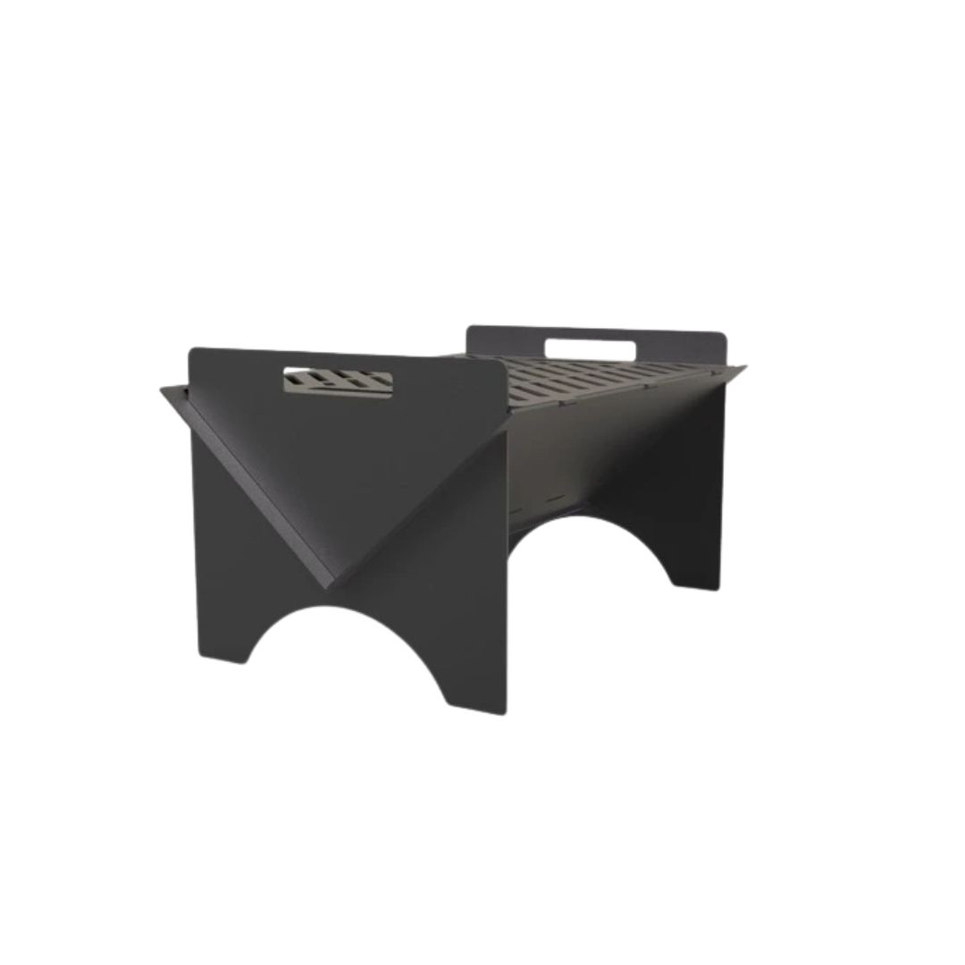 Мангал-гриль Carino Fold V2 разборной с грилем 500х353х275 мм, металл 3 мм без покрытия