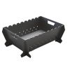 Мангал-гриль Carino Flat Pack разборной с грилем 550х400х200 мм, металл 3 мм без покрытия