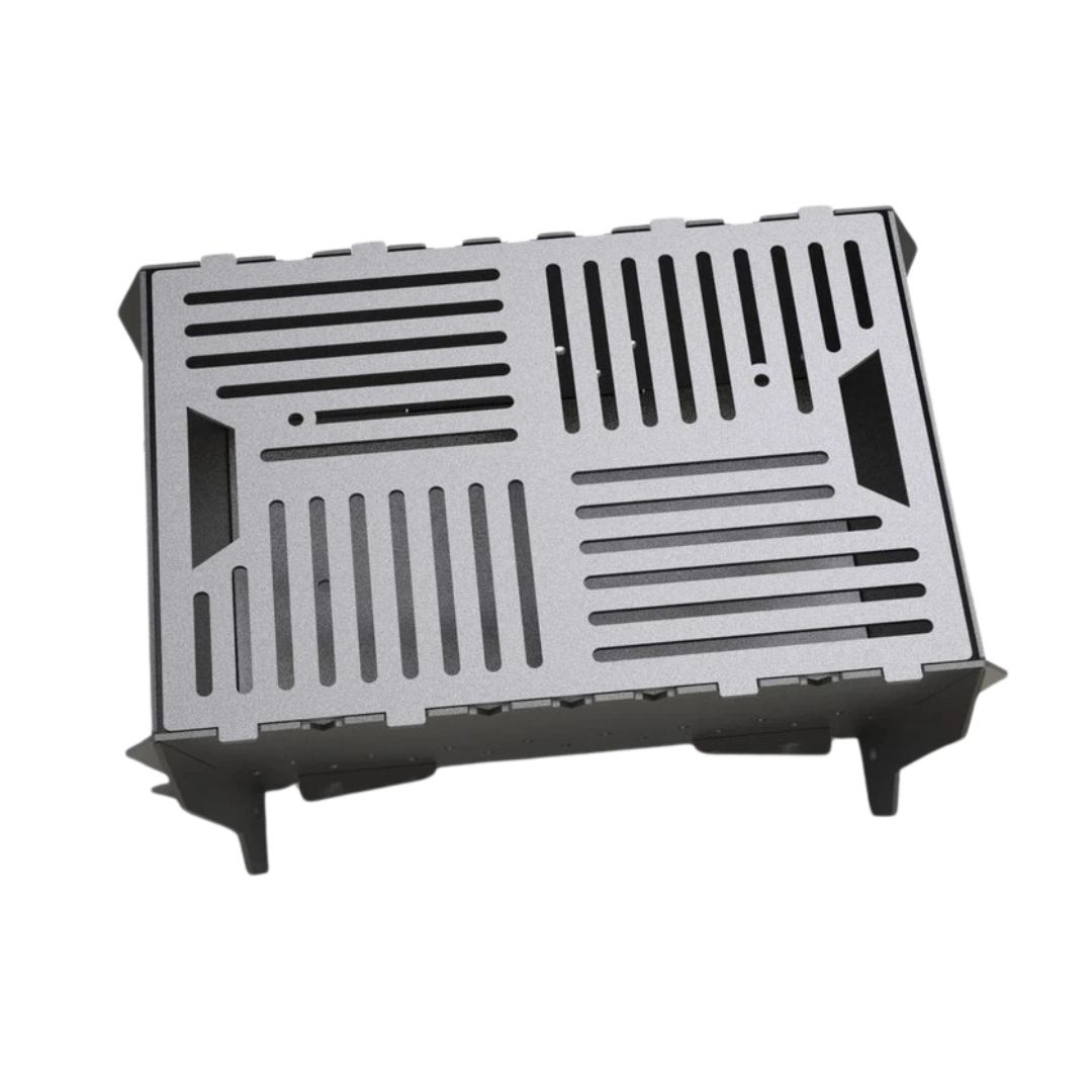 Мангал-гриль Carino Flat Pack разборной с грилем 550х400х200 мм, металл 3 мм без покрытия