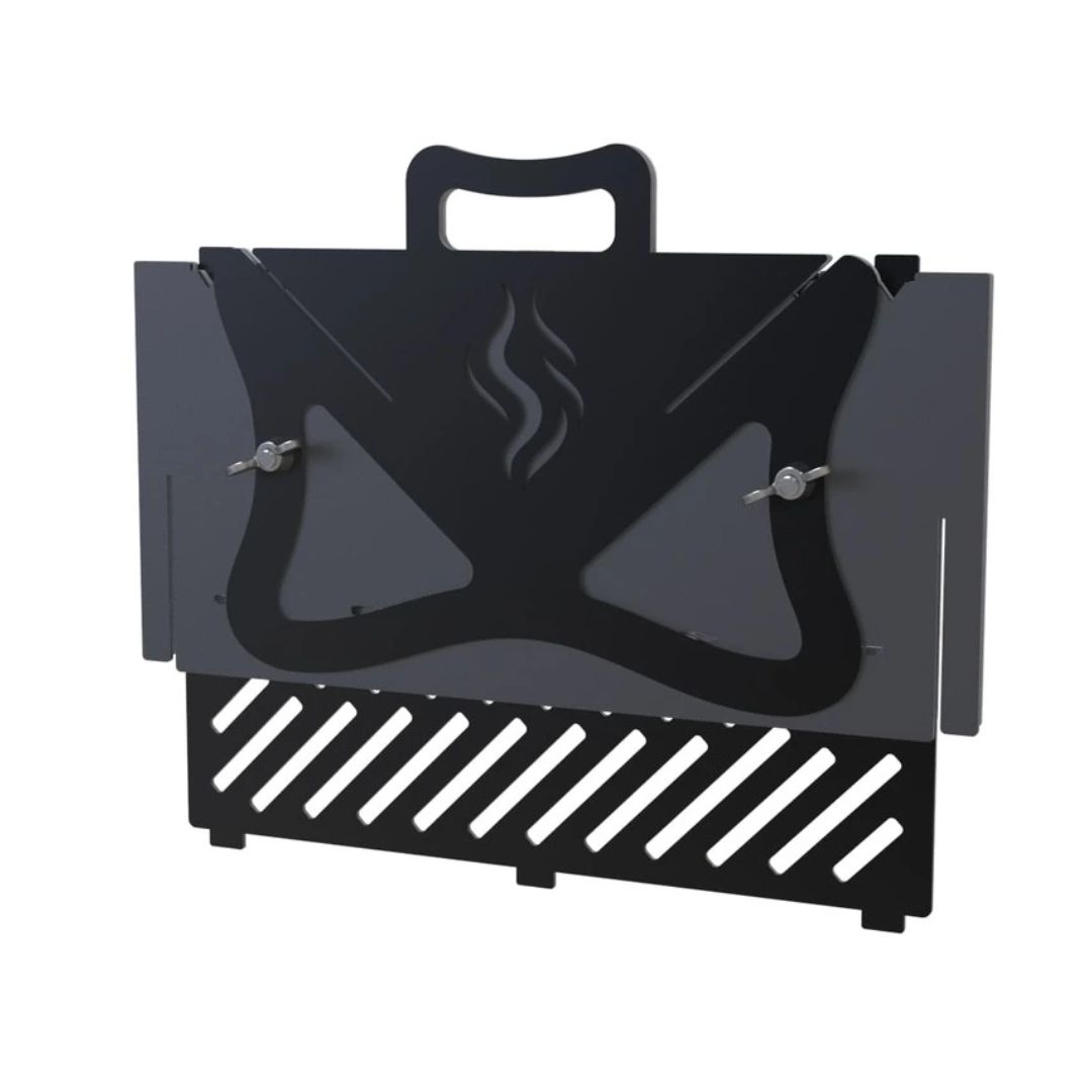 Мангал-гриль Carino Flat Pack V2 разборной с грилем 500х390х300 мм, металл 3 мм без покрытия