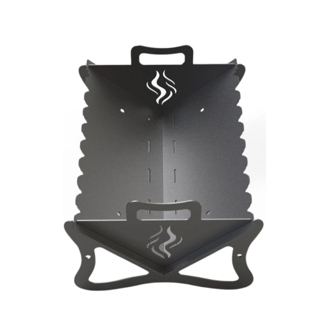 Мангал-гриль Carino Flat Pack V2 разборной с грилем 500х390х300 мм, металл 3 мм без покрытия