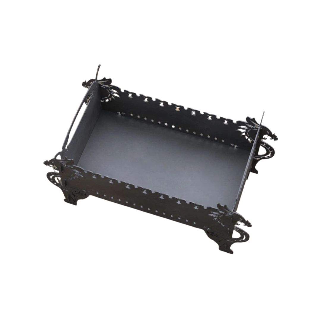 Мангал-гриль Carino Дракон разборной 720х317х347 мм, металл 3 мм без покрытия