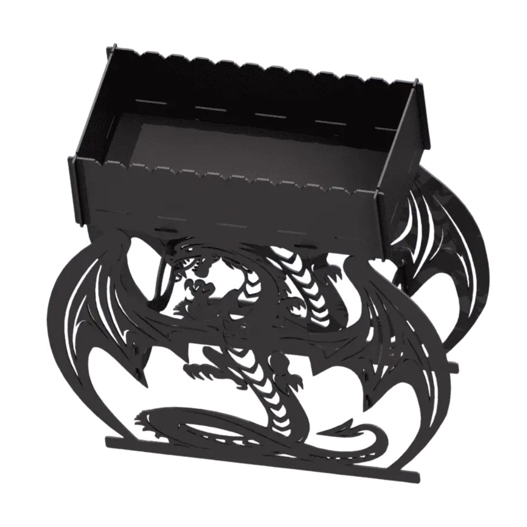 Мангал-гриль Carino Дракон высокий разборный 1014х333х964 мм, металл 3 мм без покрытия