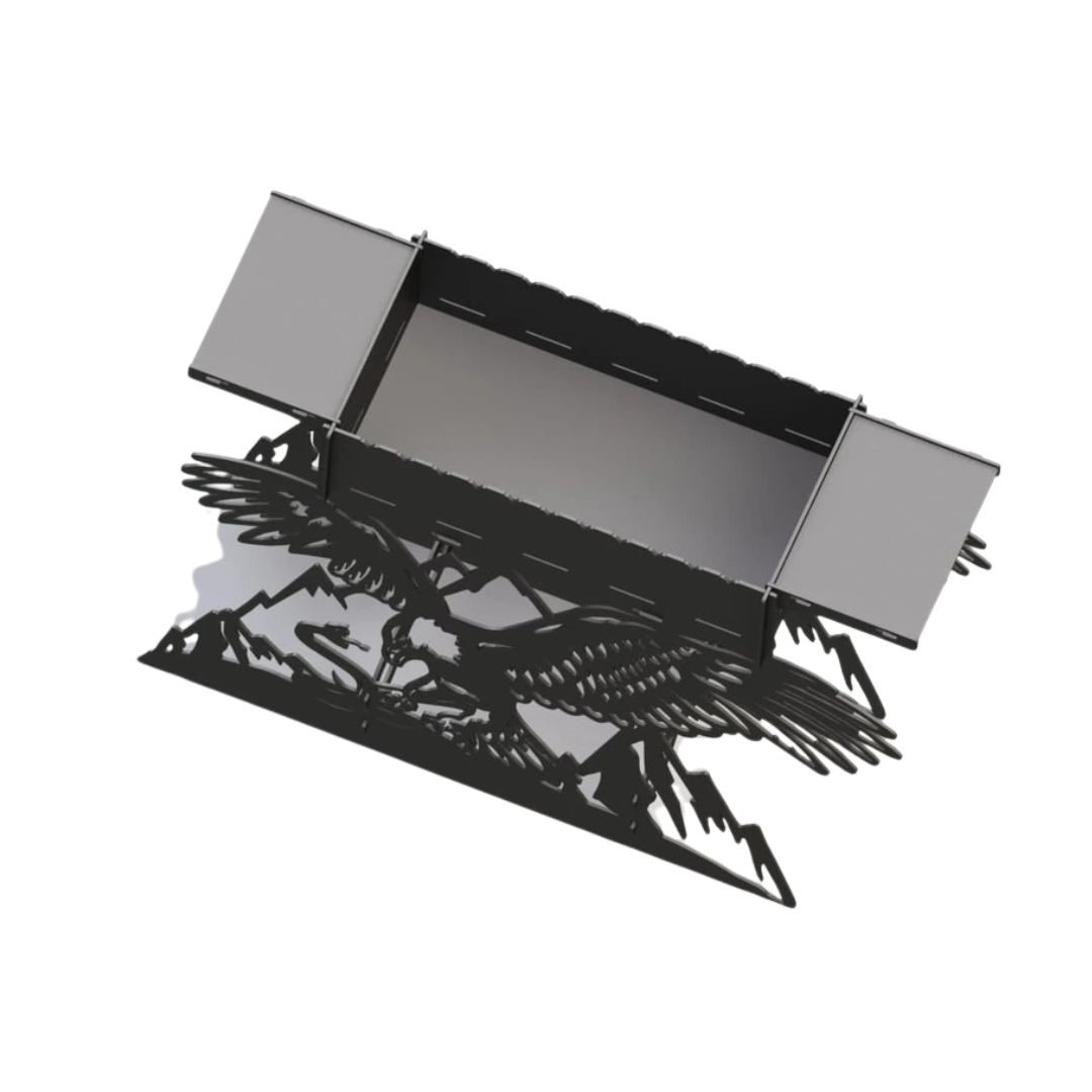 Мангал-гриль Carino Орел разборной 1014х333х964 мм, металл 3 мм без покрытия