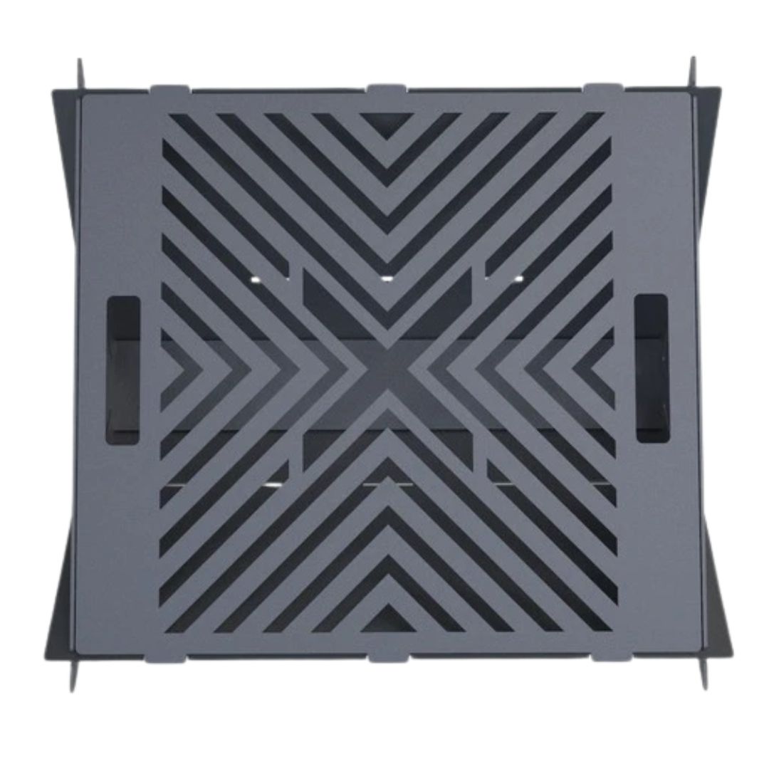 Мангал-гриль Carino X V2 разборная 500х468х350 мм, металл 3 мм без покрытия