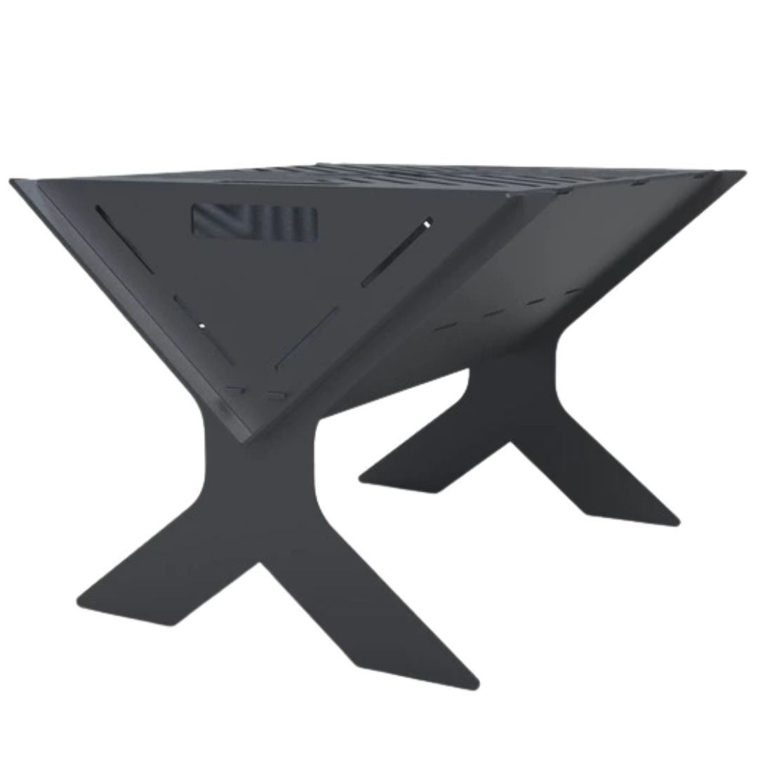 Мангал-гриль Carino X V2 разборная 500х468х350 мм, металл 3 мм без покрытия