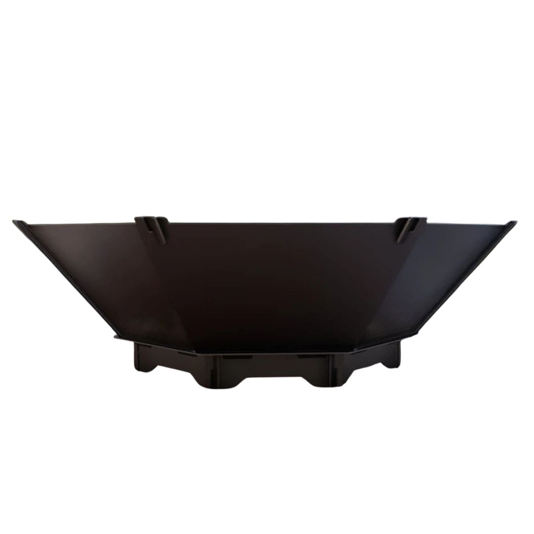 Чаша для костра Carino восьмигранная разборная V1 с решеткой гриль 1040х1040х300 мм, металл 3 мм без покрытия