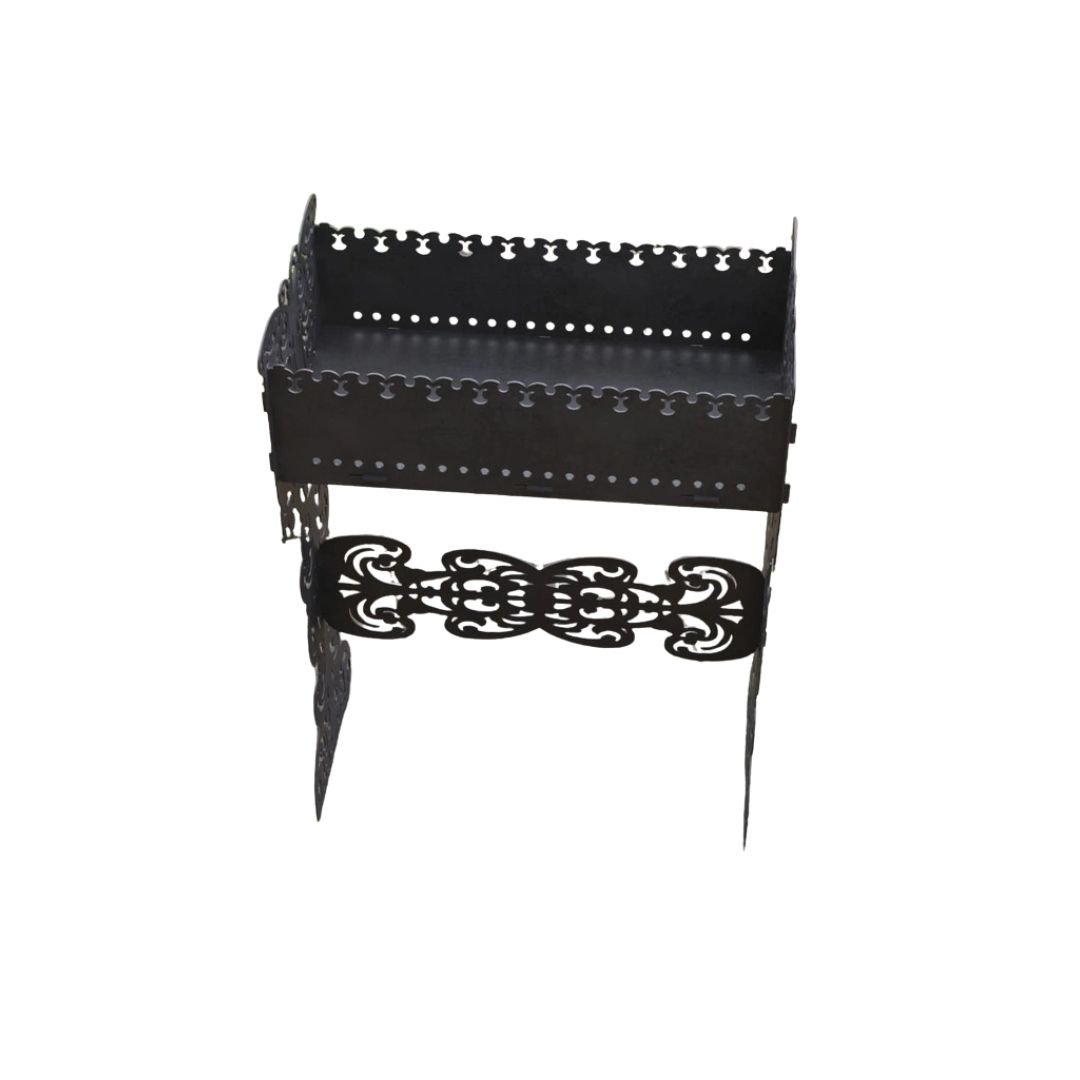 Мангал-гриль Carino Бабочка высокая разборная 600х356х840 мм, металл 3 мм без покрытия