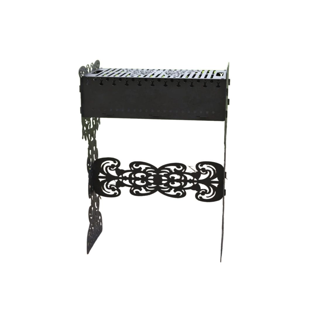 Мангал-гриль Carino Бабочка высокая разборная 600х356х840 мм, металл 3 мм без покрытия