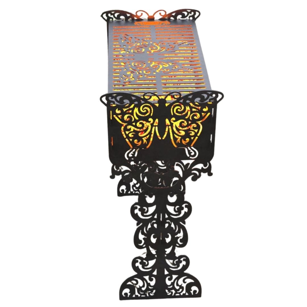 Мангал-гриль Carino Бабочка высокая разборная 600х356х840 мм, металл 3 мм без покрытия