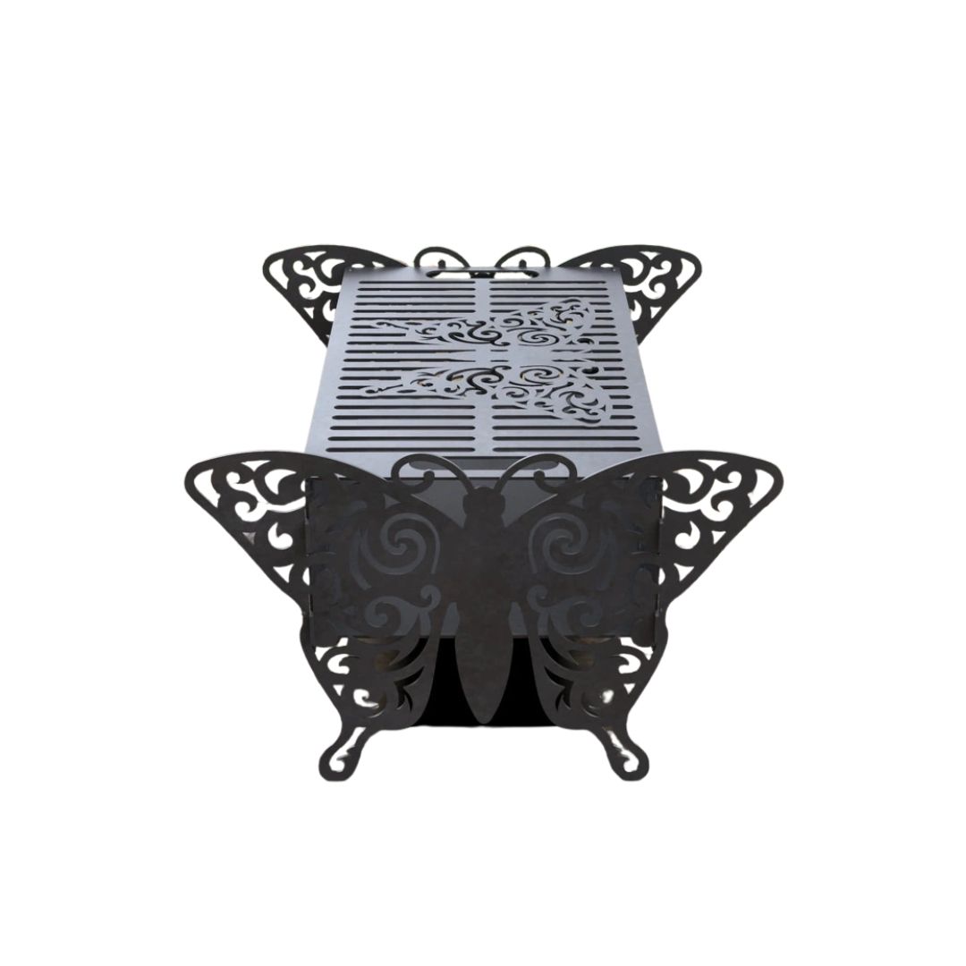 Мангал-гриль Carino Бабочка V2 разборной 600х510х333 мм, металл 3 мм без покрытия