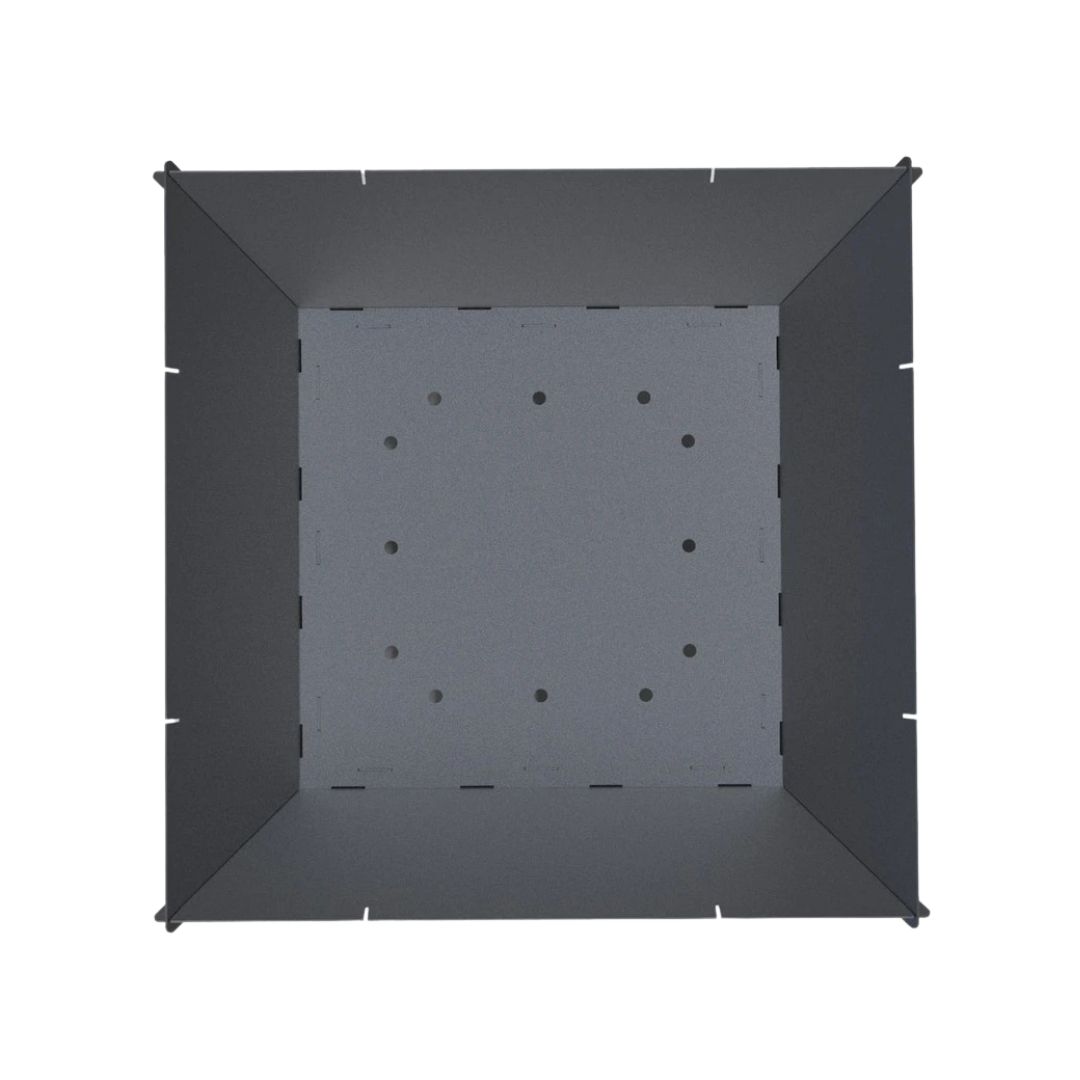 Мангал-гриль Carino квадратный 1000 мм разборной 1042х1042х682 мм, металл 3 мм без покрытия