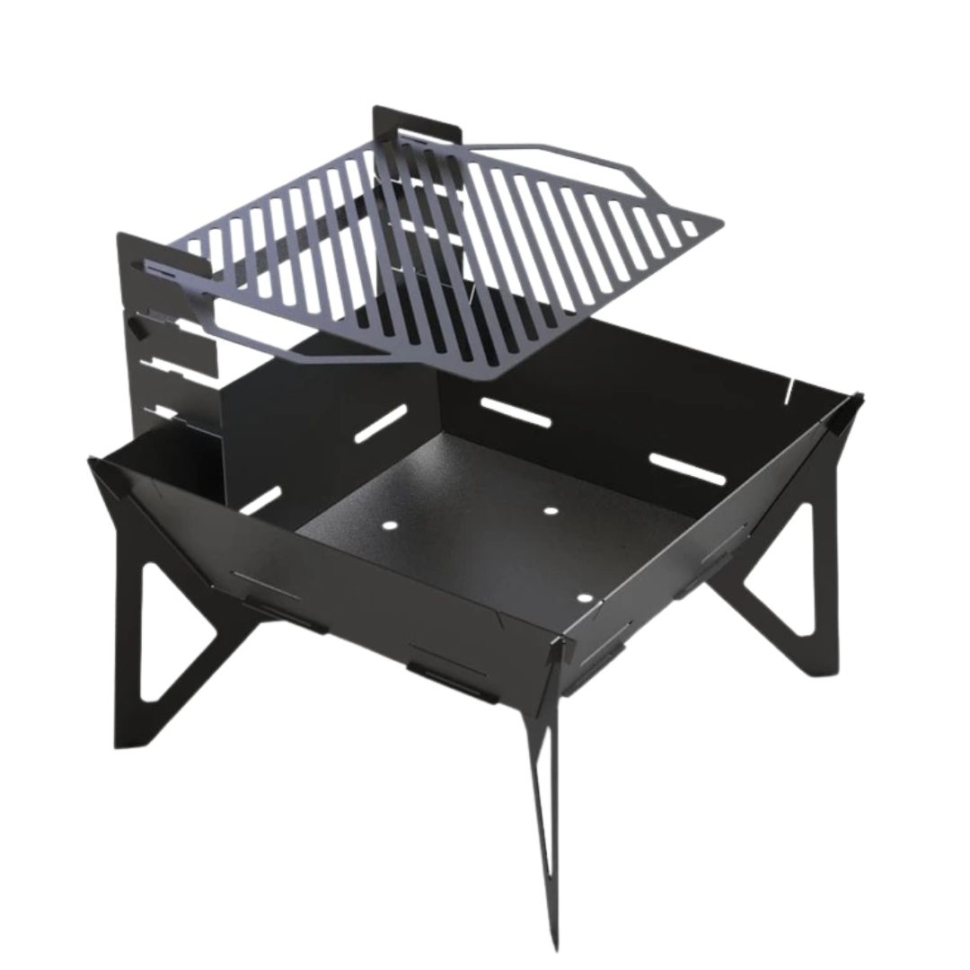 Мангал-гриль Carino квадратный V3 800 мм разборной 813х813х800 мм, металл 3 мм