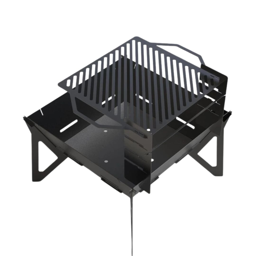 Мангал-гриль Carino квадратный V3 800 мм разборной 813х813х800 мм, металл 3 мм