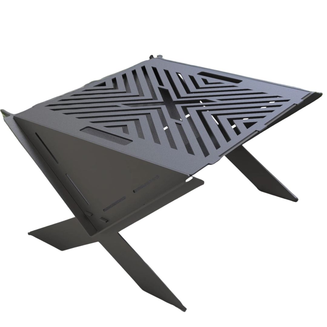 Мангал-гриль Carino X разборной 500х462х278 мм, металл 3 мм без покрытия