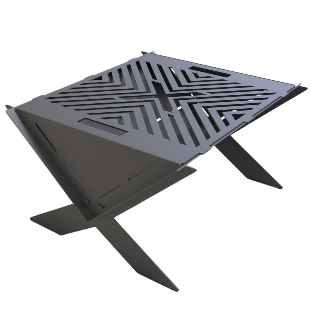 Мангал-гриль Carino X разборной 500х462х278 мм, металл 3 мм без покрытия