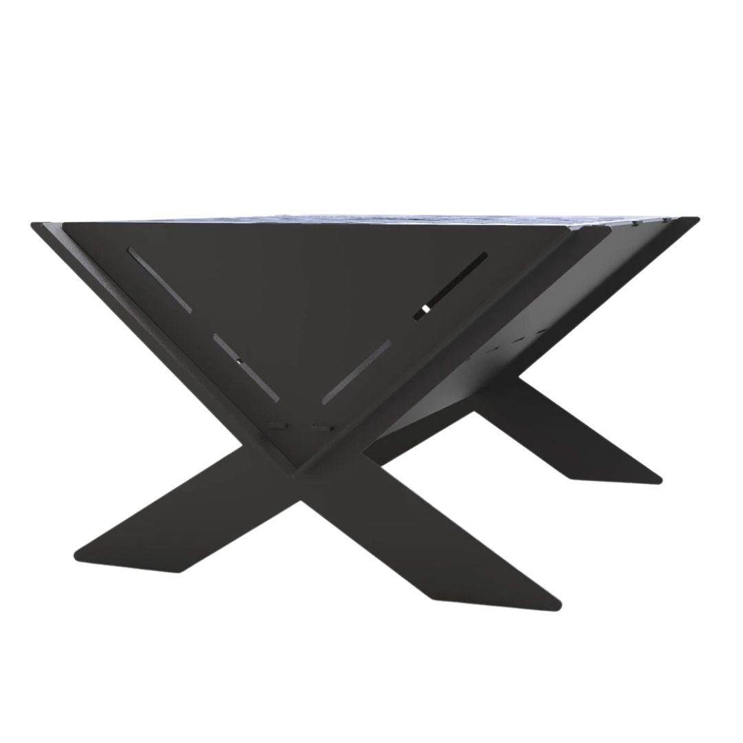 Мангал-гриль Carino X разборной 500х462х278 мм, металл 3 мм без покрытия