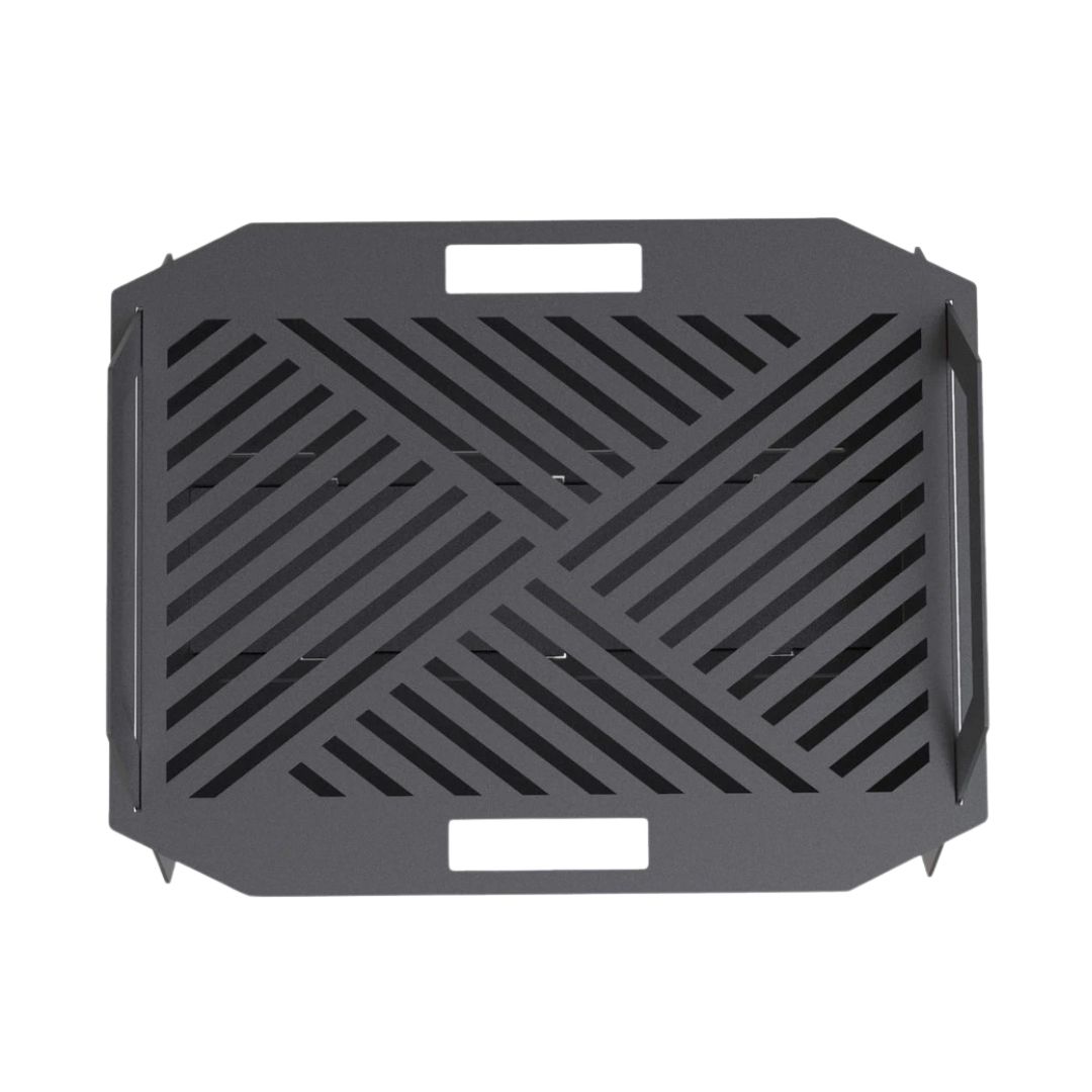 Мангал-гриль Carino Hex разборной с грилем 532х416х360 мм, металл 3 мм без покрытия