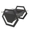 Мангал-гриль Carino Hex разборной с грилем 532х416х360 мм, металл 3 мм без покрытия