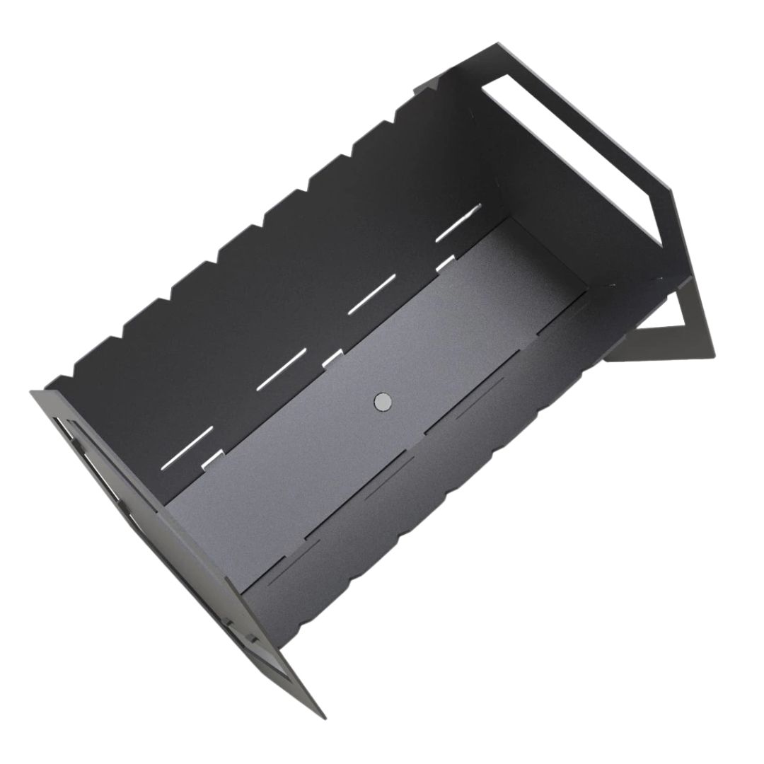 Мангал-гриль Carino Hex разборной с грилем 532х416х360 мм, металл 3 мм без покрытия