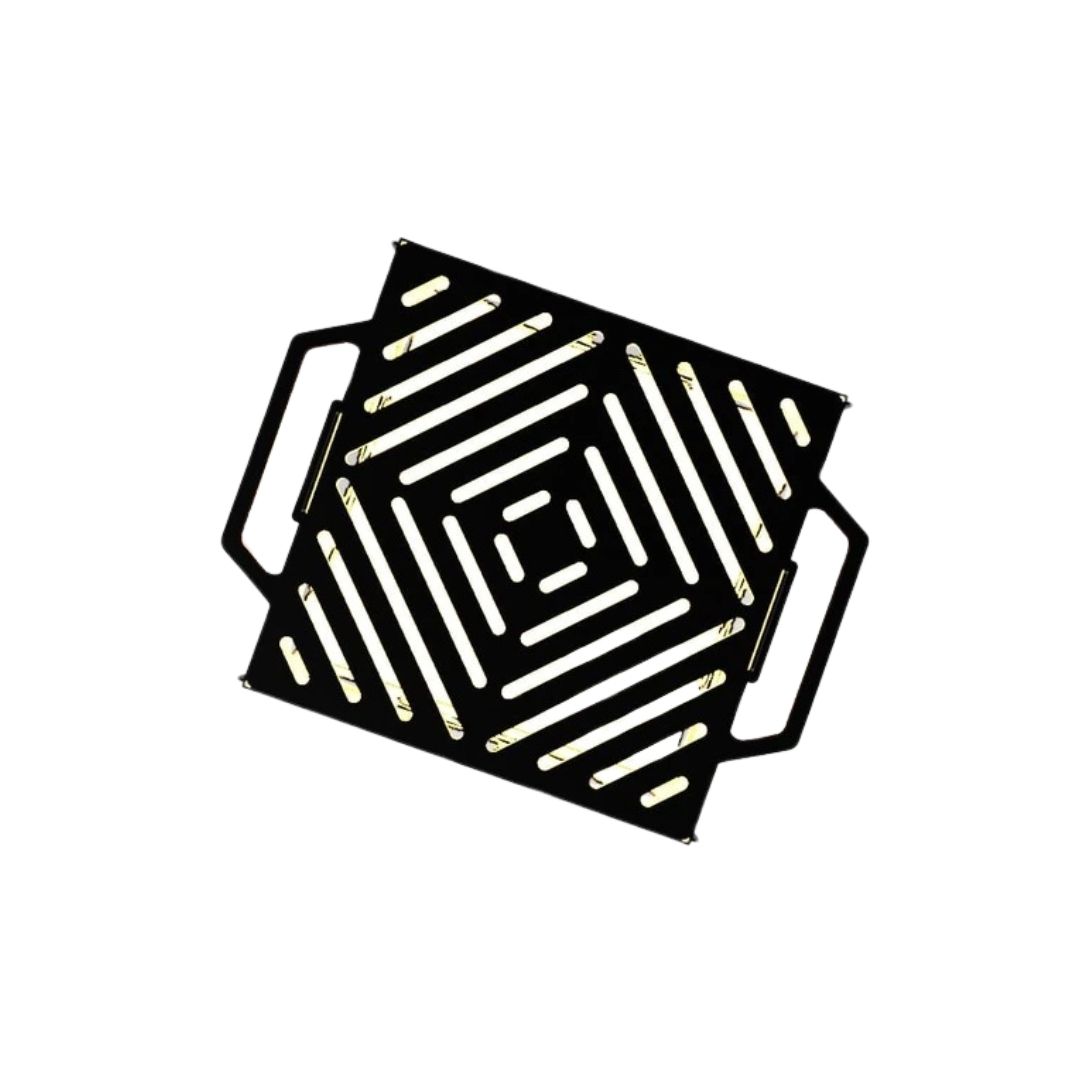 Мангал-барбекю Carino Лес разборной 470х380х753 мм, металл 3 мм без покрытия