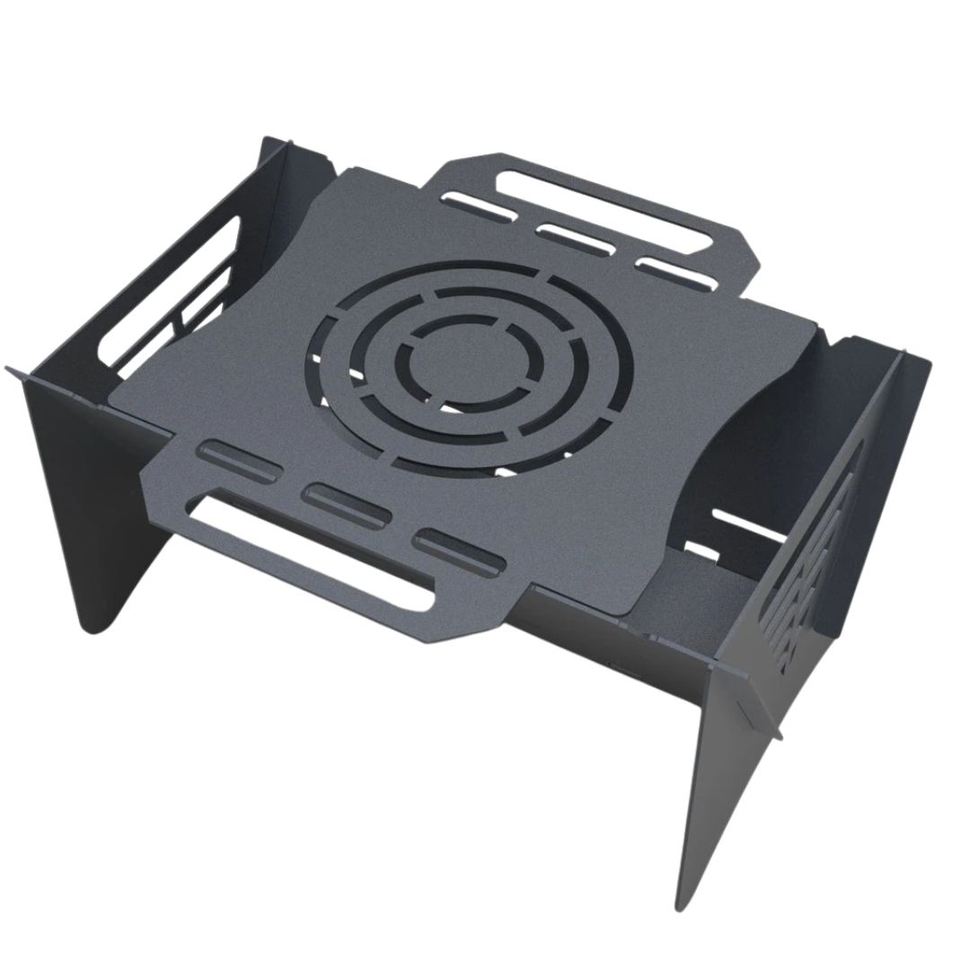 Мангал-гриль Carino Mix разборной 540х445х277 мм, металл 3 мм