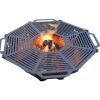 Чаша для костра Carino восмингранная разборная V4 с решеткой гриль 1040х1040х300 мм, металл 3 мм без покрытия