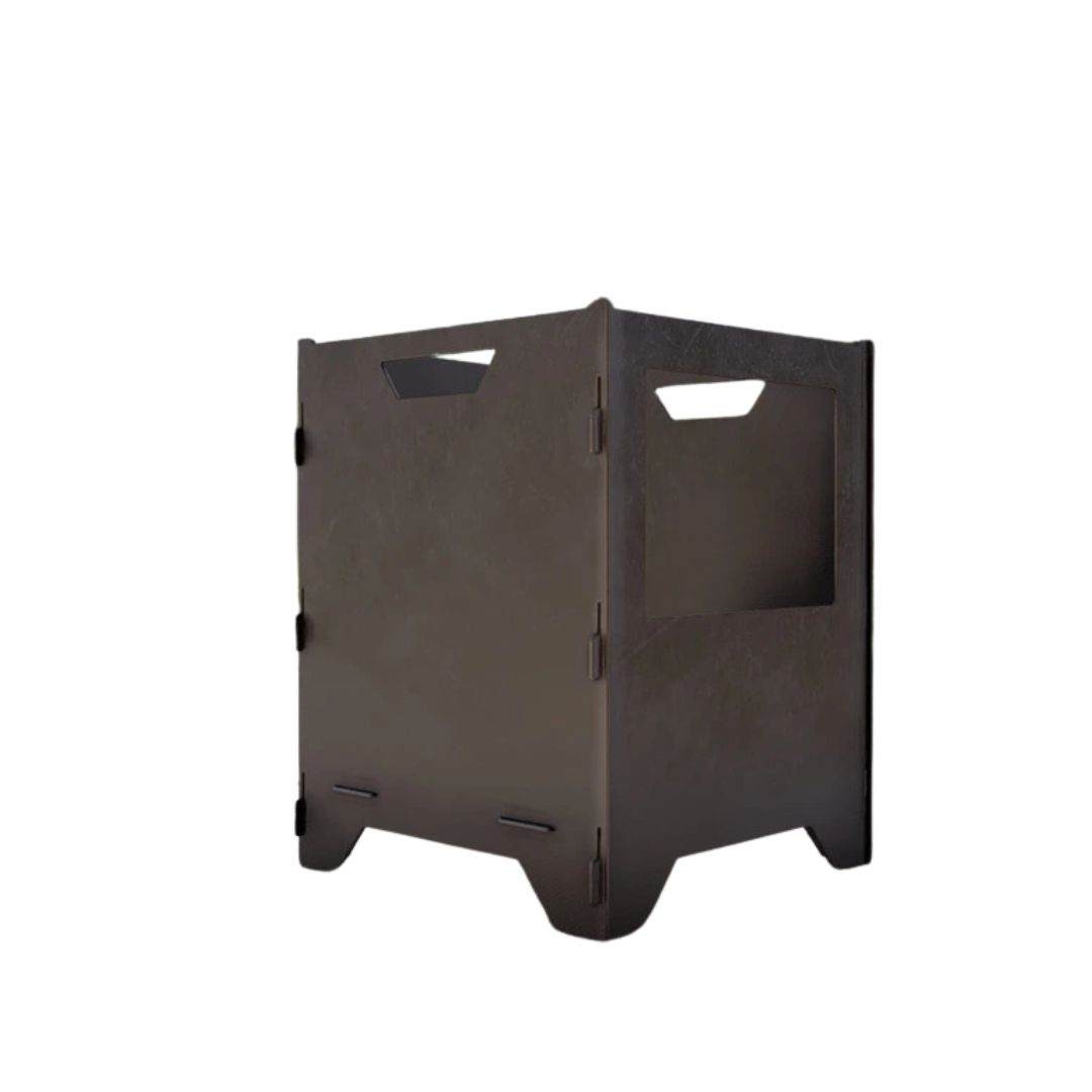 Корзина с грилем мангал-барбекю Carino V3 разборная 513х393х500 мм, металл 3 мм без покрытия