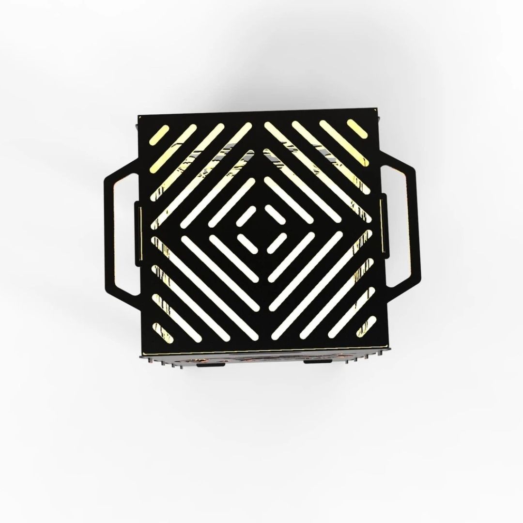 Мангал-барбекю Carino Охота разборной 470х380х753 мм, металл 3 мм без покрытия