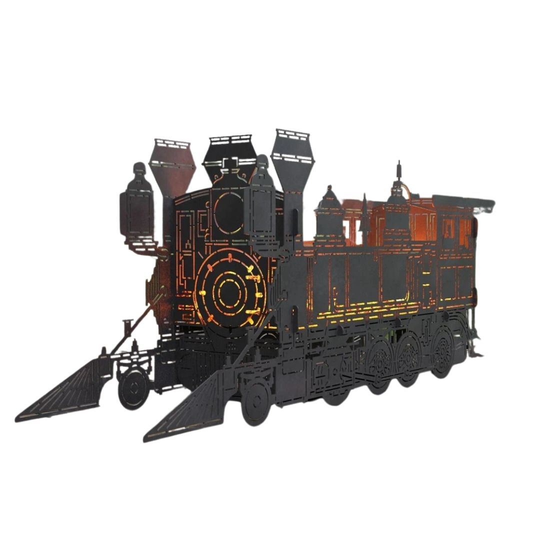 Мангал-гриль Carino Поезд разборной 1583х356х663 мм, металл 3 мм без покрытия