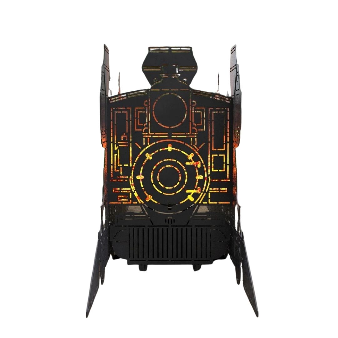 Мангал-гриль Carino Поезд разборной 1583х356х663 мм, металл 3 мм без покрытия