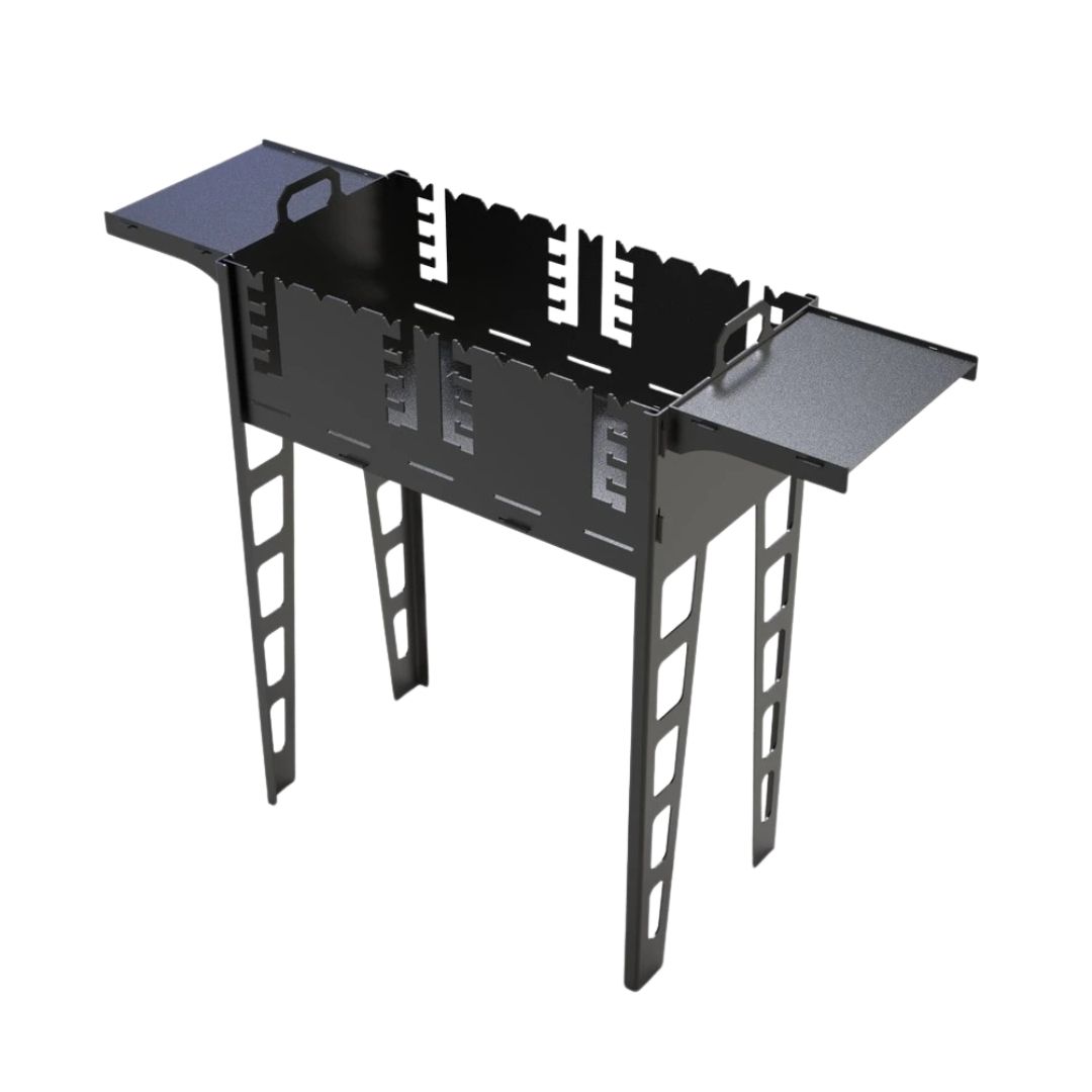 Мангал-гриль Carino Титан разборной 1006х422х870 г, металл 3 мм без покрытия