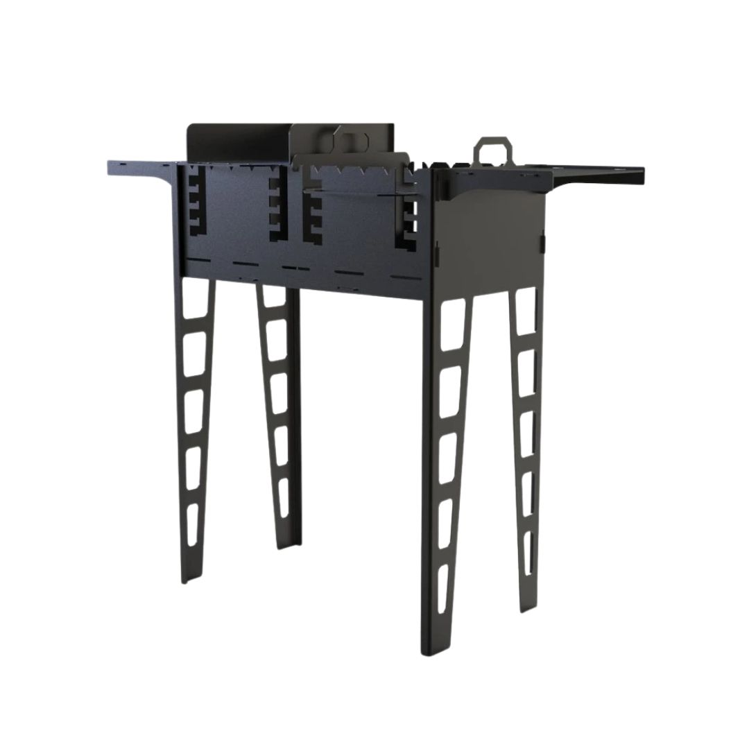 Мангал-гриль Carino Титан разборной 1006х422х870 г, металл 3 мм без покрытия