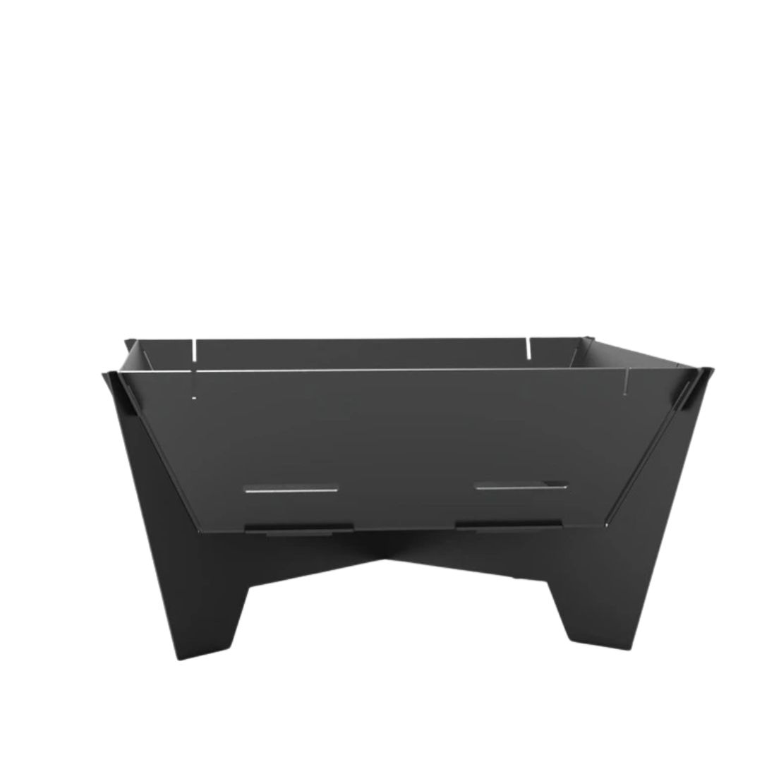 Мангал-гриль Carino квадратный V4 800 мм разборной 813х813х800 мм, металл 3 мм без покрытия