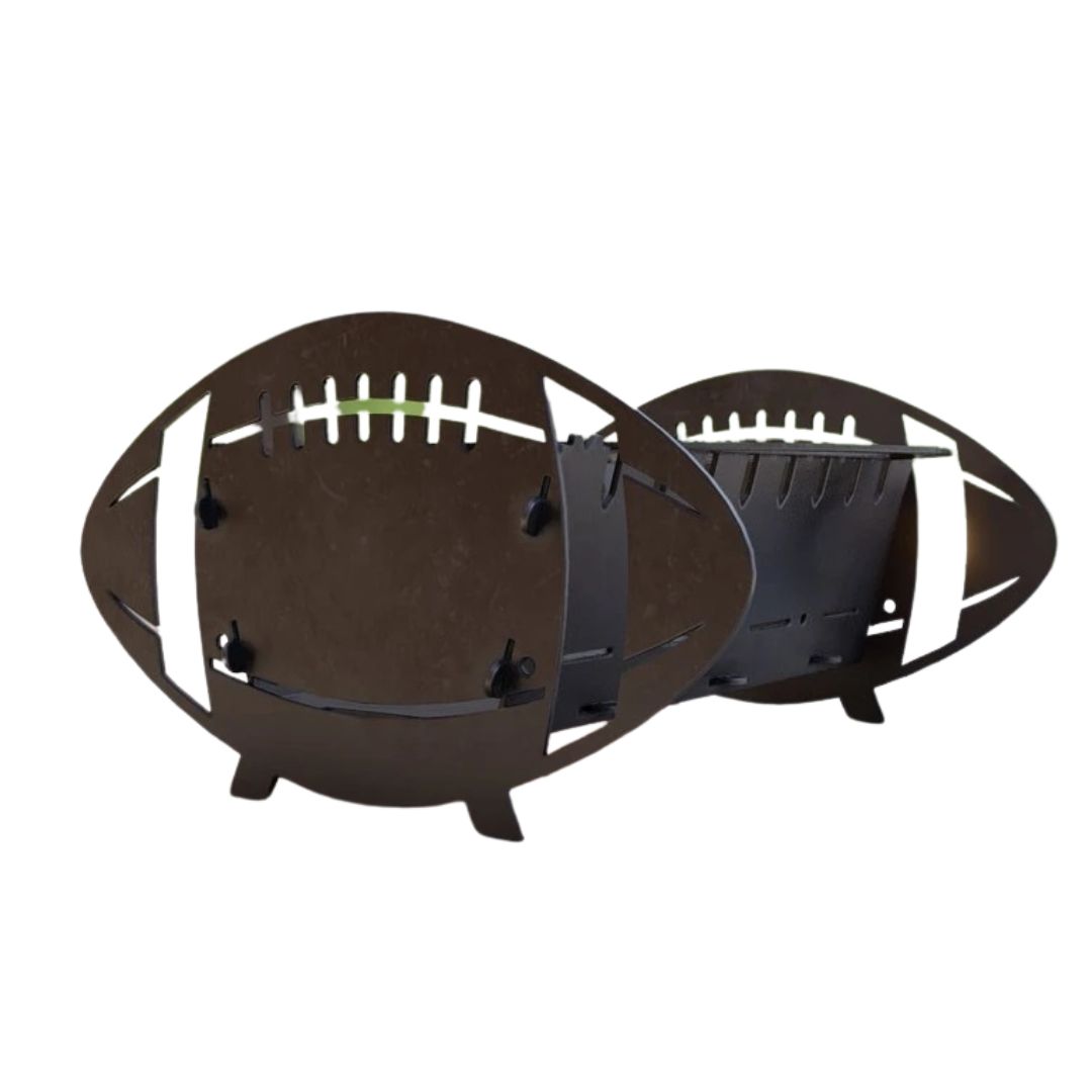 Мангал-гриль Carino Американский футбол разборной 530х487х286 мм, металл 3 мм без покрытия